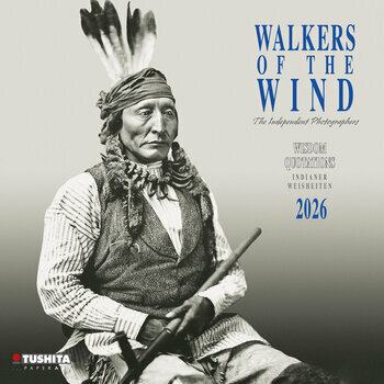Calendrier 2026 Indiens D'Amérique Walkers of The Wind