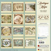 Calendrier 2025 Carte géographique antique