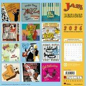 Calendrier 2026 Affiche icône Jazz musique