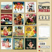 Calendrier 2025 Affiche film retro