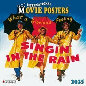 Calendrier Mural 2025 Affiche Film Chantons sous la pluie