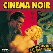 Calendrier Mural 2025 Cinema Noir
