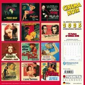 Calendrier 2025 Affiche film cinema Noir