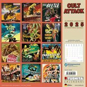Calendrier 2025 Film d'Horreur Affiche rtro