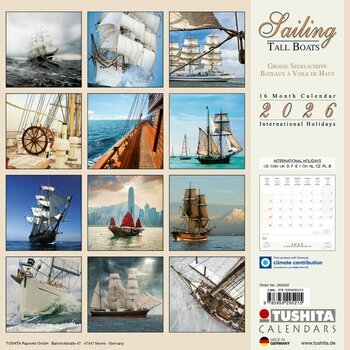 Calendrier 2026 Bateaux Grand Voilier