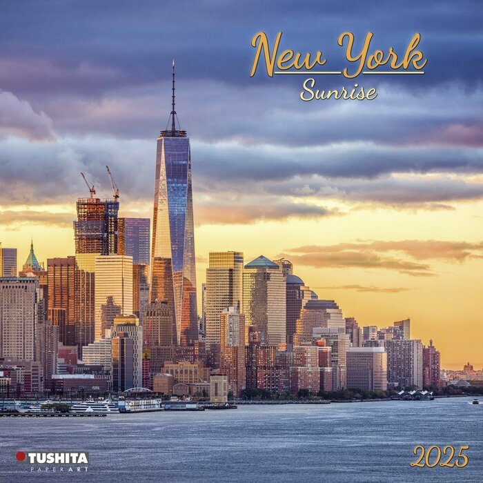 Calendrier 2025 New York Lever de Soleil