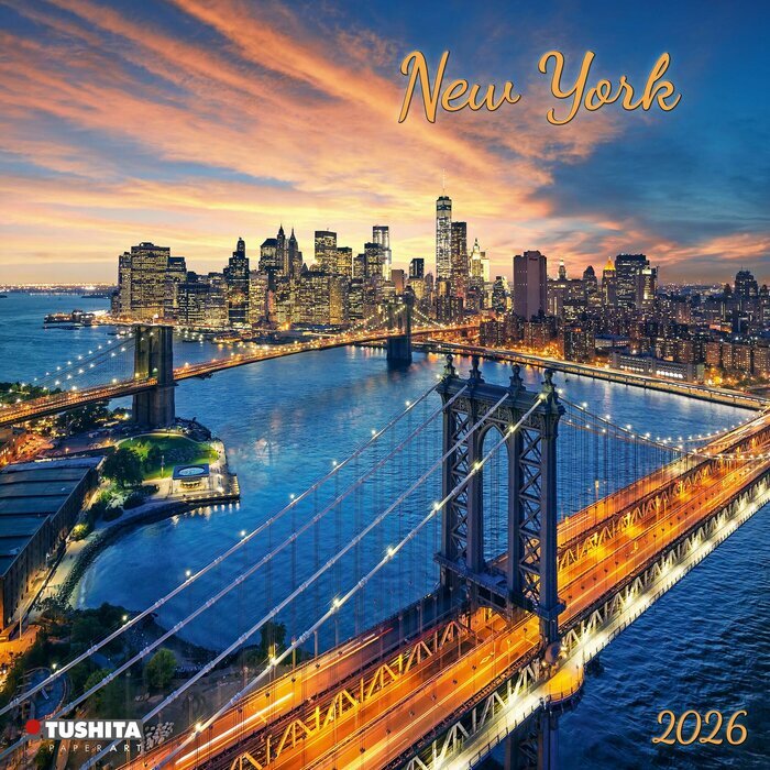 Calendrier Mural 2026 New York 