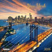 Calendrier 2025 New York Lever de Soleil