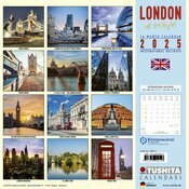 Calendrier Mural 2025 Londres sunset St James Parc