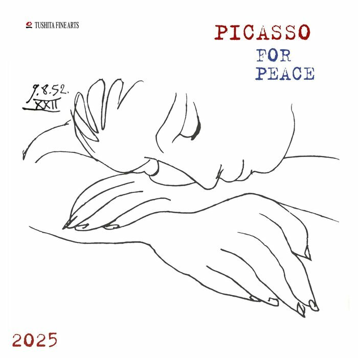 Calendrier Mural 2025 Pablo Picasso Paix
