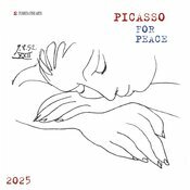Calendrier Mural 2025 Pablo Picasso Paix