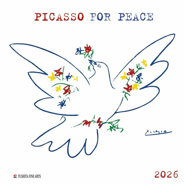 Calendrier Mural 2026 Picasso Paix