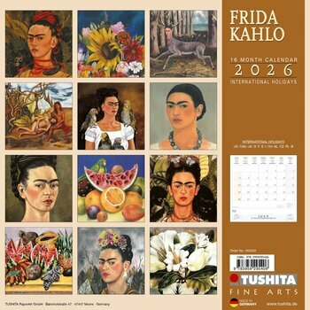 Calendrier 2025 Frida Kahlo