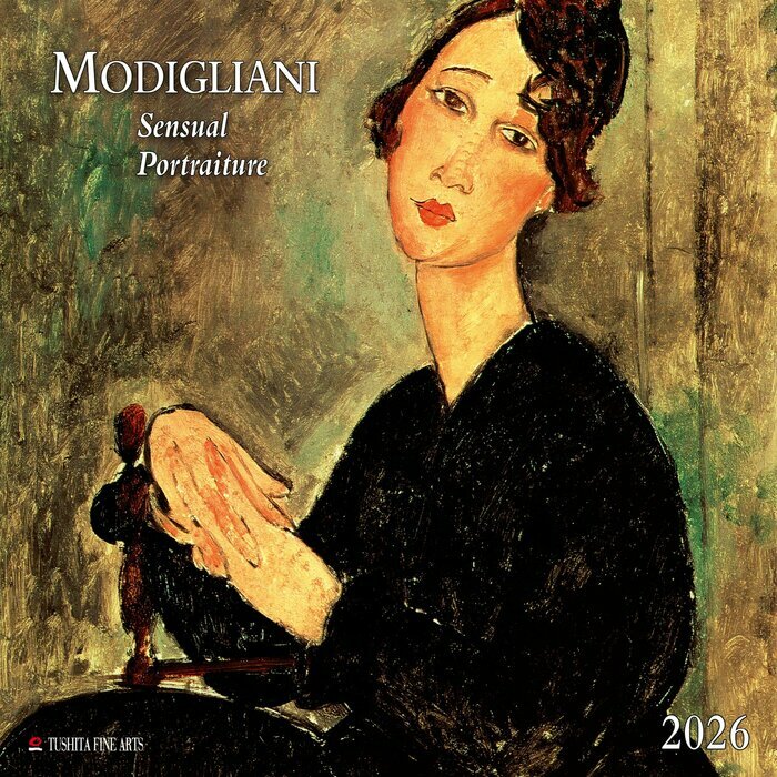 Calendrier Muraux 2026 Amado Modigliani Portrait Sensuel