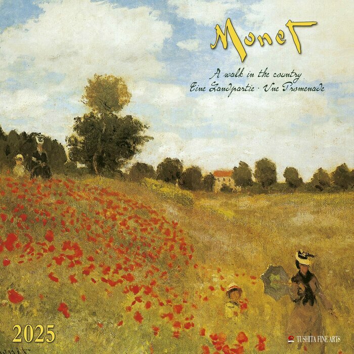 Calendrier Mural 2025 Monet Nature
