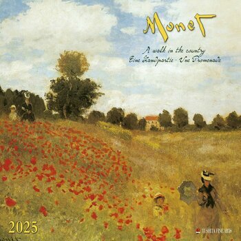 Calendrier 2025 Claude Monet - Balade à la Campagne