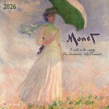 Calendrier 2025 Claude Monet - Balade à la Campagne