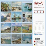 Calendrier Monet Mural 2025 Etretat