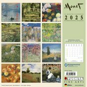 Calendrier 2025 Claude Monet Oeuvres Majeures