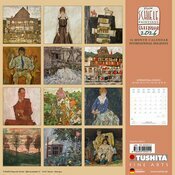 Calendrier Egon Schiele Mural 2026 Peinture