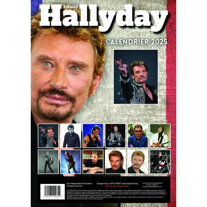 Calendrier Hallyday 2025