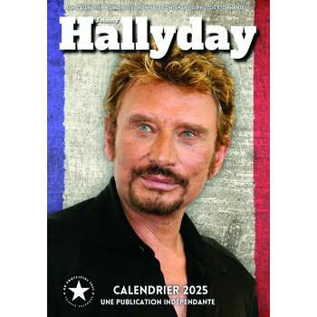 Calendrier 2025 Johnny Hallyday format A3