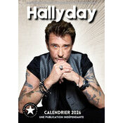 Calendrier Mural 2026 Johnny Hallyday