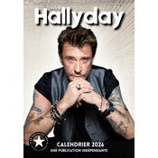 Calendrier Mural 2025 Johnny Hallyday