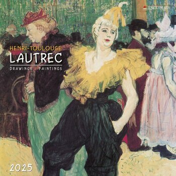 Calendrier 2025 Henri Toulouse Lautrec