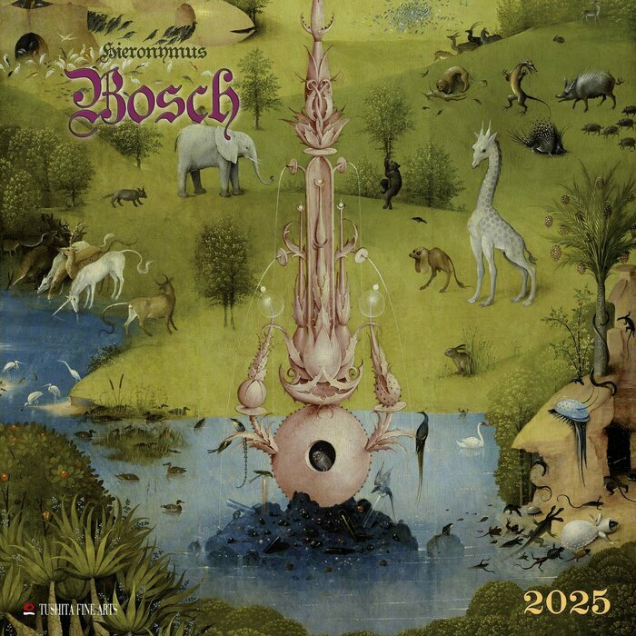 Calendrier Mural 2025 Hieronymus Bosch