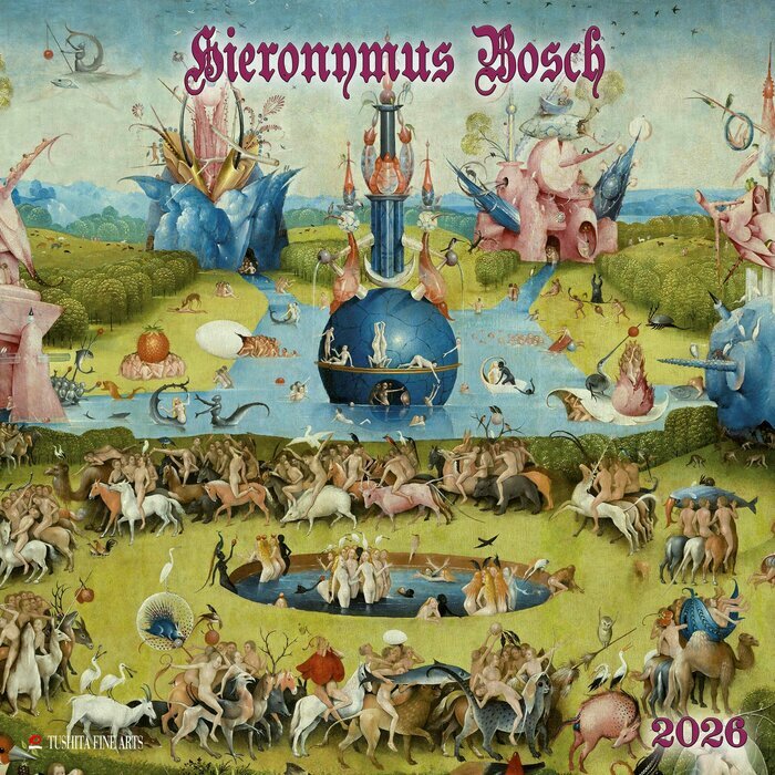 Calendrier Papier 2026 Hieronymus Bosch