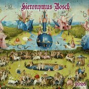 Calendrier Papier 2026 Hieronymus Bosch