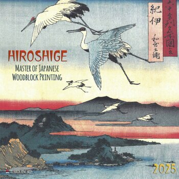 Calendrier 2025 Hiroshige Art Japonais