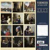 Calendrier 2025 Jan Vermeer Age d'or