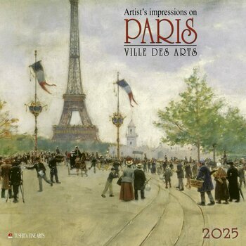 Calendrier 2025 Paris Ville des Arts Impressionniste