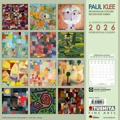 Calendrier Mural 2025 Paul Klee Rectangle Couleurs