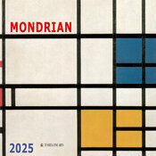 Calendrier Mural 2025 Mondrian Stijl