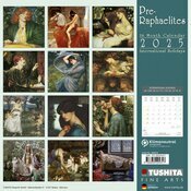Calendrier Mural 2025 Pre-raphaelite 