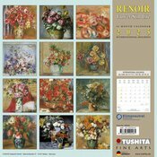 Calendrier 2025 Bouquets Auguste Renoir
