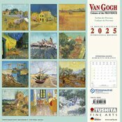 Calendrier Mural 2025 Vincent Van Gogh Arles Provence