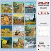 Calendrier Papier 2026 Provence Van Gogh Lavande