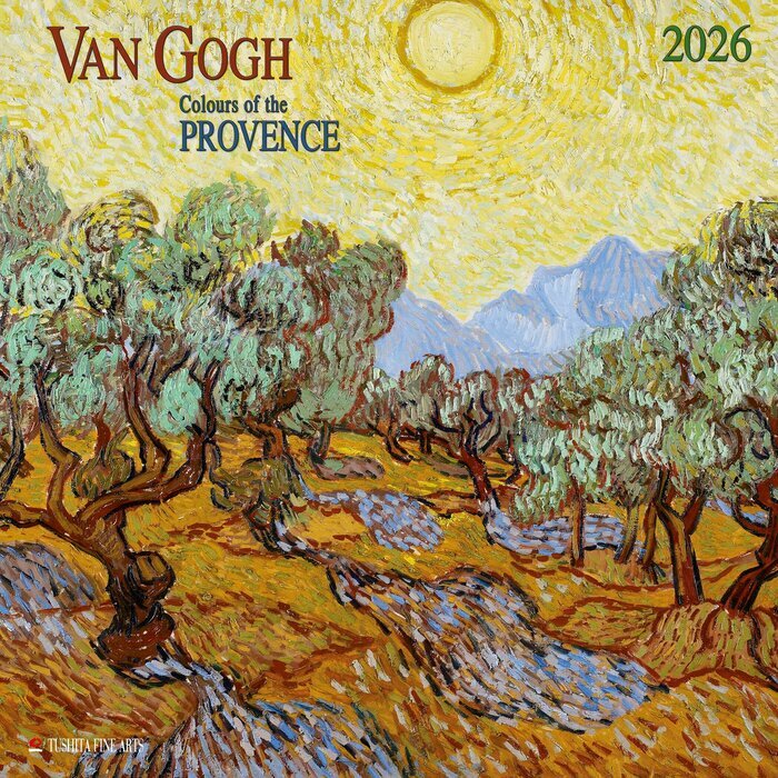 Calendrier 2026 Provence Van Gogh Amandier