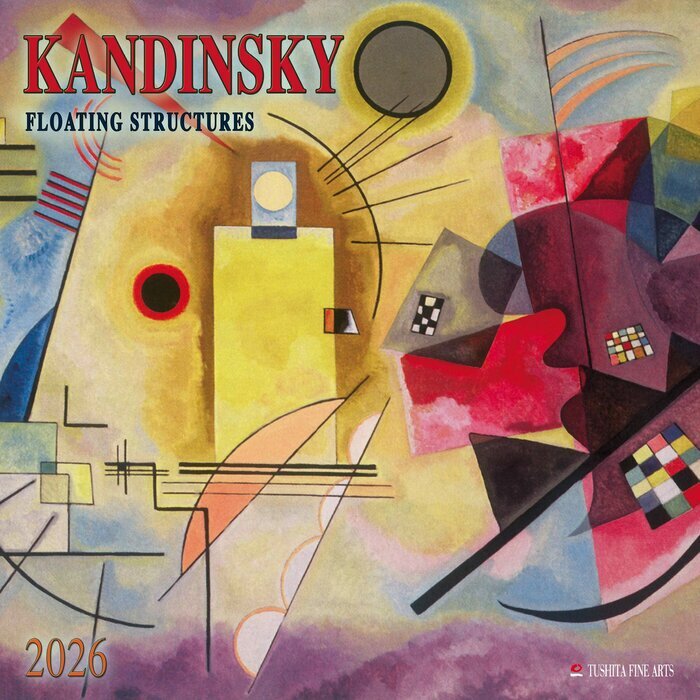 Calendrier Mural 2026 Kandinsky Structure Flottante