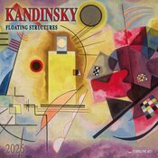 Calendrier Mural 2026 Kandinsky Structure Flottante