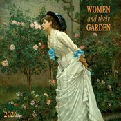 Calendrier Mural 2026 Femme dans leur Jardin Impressionniste