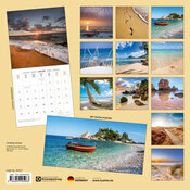 Calendrier Mural 2025 Plage Mer Cte