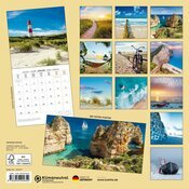 Calendrier Mural 2025 Plage Mer Cte