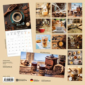 Calendrier Papier 2026 Café Capuccino