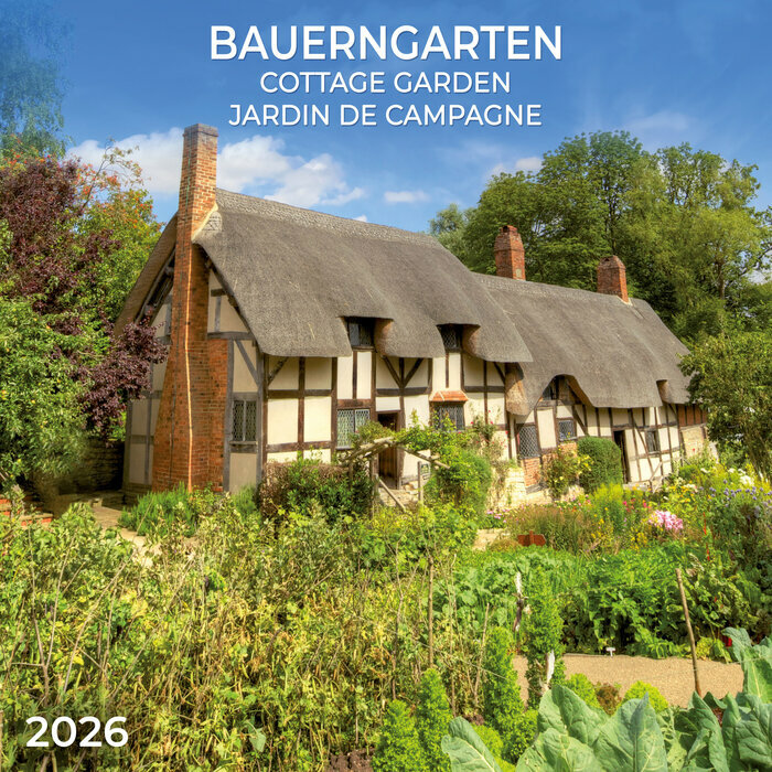 Calendrier Mural 2026 Jardins de Campagne