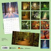 Calendrier Mural 2025 Fort Arbre Majestueux